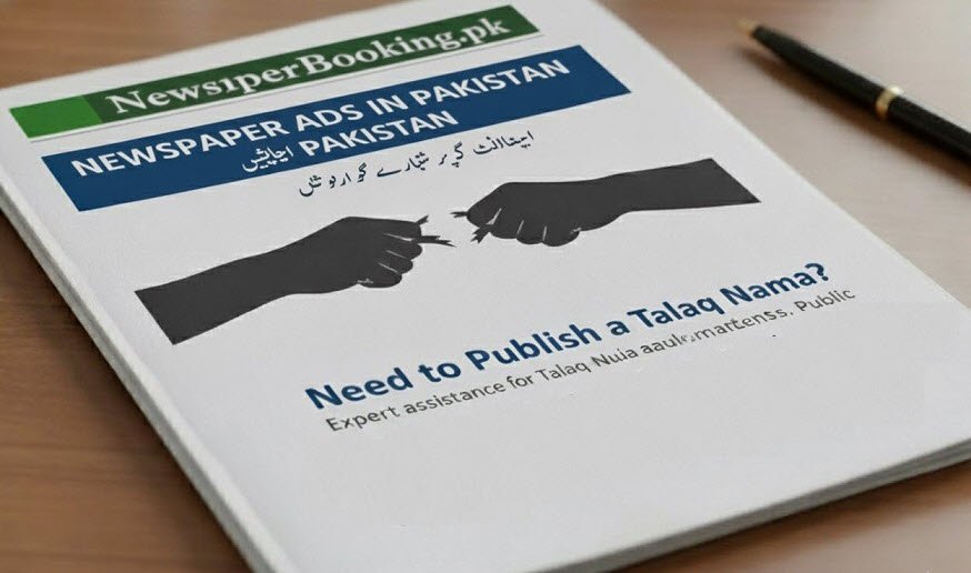 Book Divorce Ad in Newspaper 6 Book Divorce Ad in Newspaper of pakistan